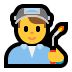 👨‍🏭 man factory worker display on Windows